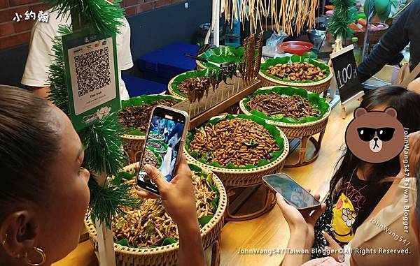 泰國炸昆蟲 喬德拉查達夜市.jpg 泰國炸昆蟲 喬德拉查達夜市.jpg