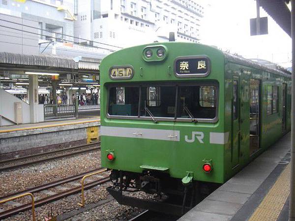 前往奈良的電車