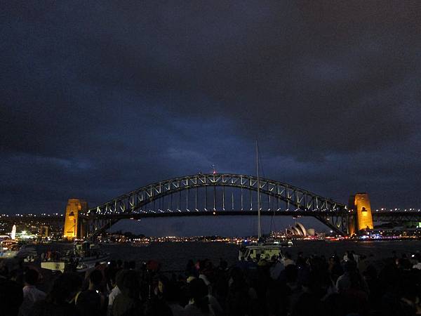 雪梨大橋夜景