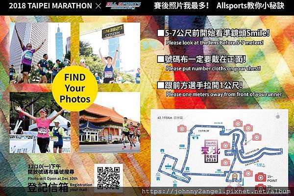 路跑、馬拉松、單車相簿相本照片抓取分享區