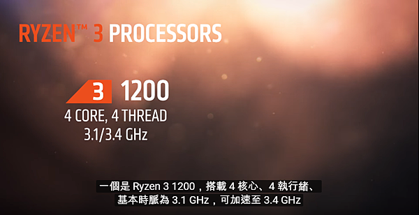 AMD RYZEN 3 1200處理器.PNG