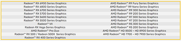 AMD Radeon產品相容.PNG