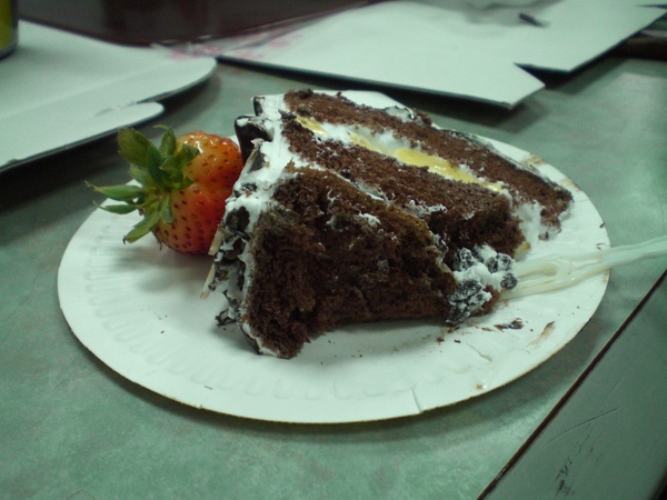 親愛的巧克力蛋糕:P