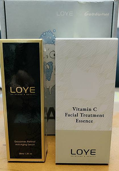 【LOYE樂妍開箱】外泌體A醇抗皺金萃＋維C酵母精華乳｜抗老