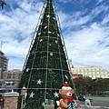 臺灣文學館前聖誕樹