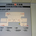 技擊館站位置示意圖