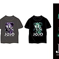 ジョジョ第3部アニメのTシャツ、ジャンフェスにて限定発売