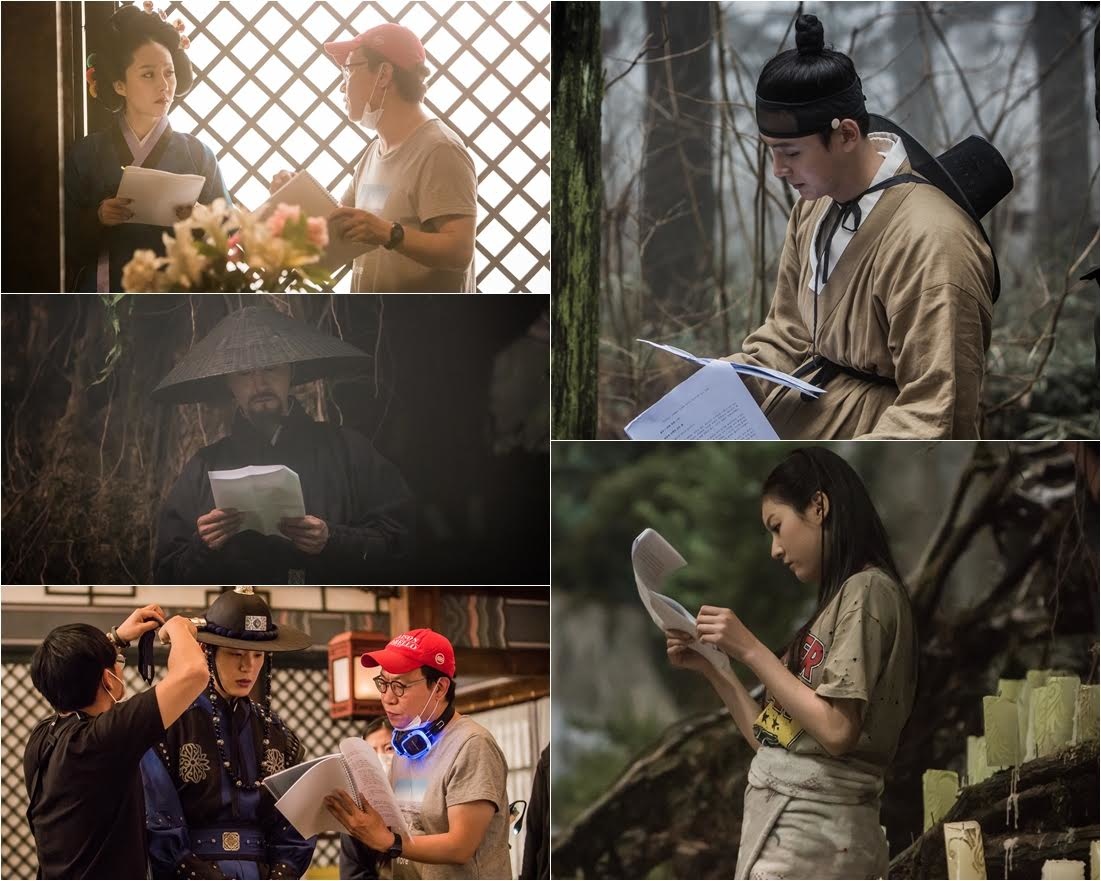 《魔女寶鑑》公開片場照 眾演員劇本不離手超投入 《魔女寶鑑》公開片場照 眾演員劇本不離手超投入