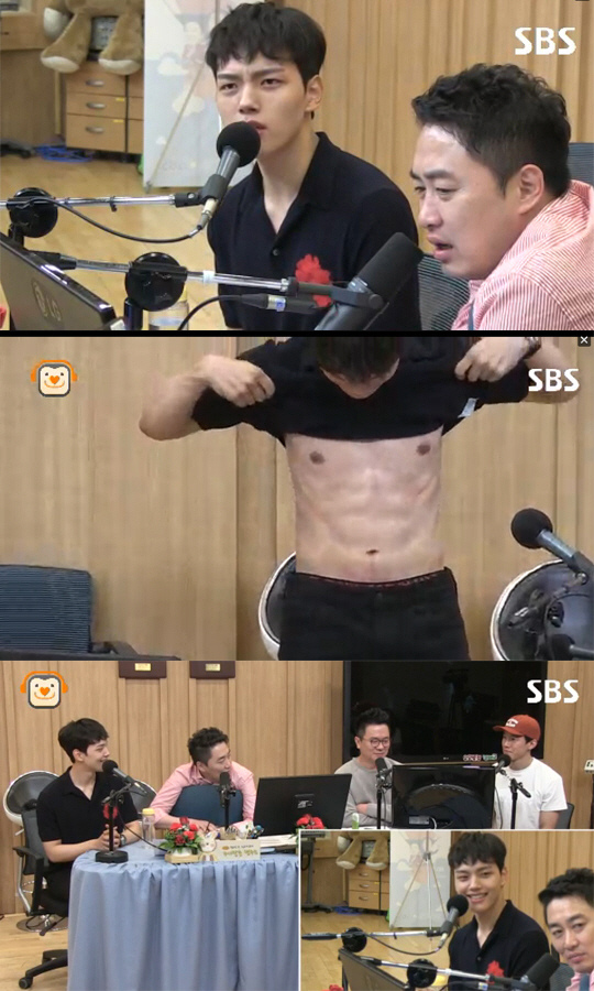 呂珍九節目秀腹肌 展結實好身材