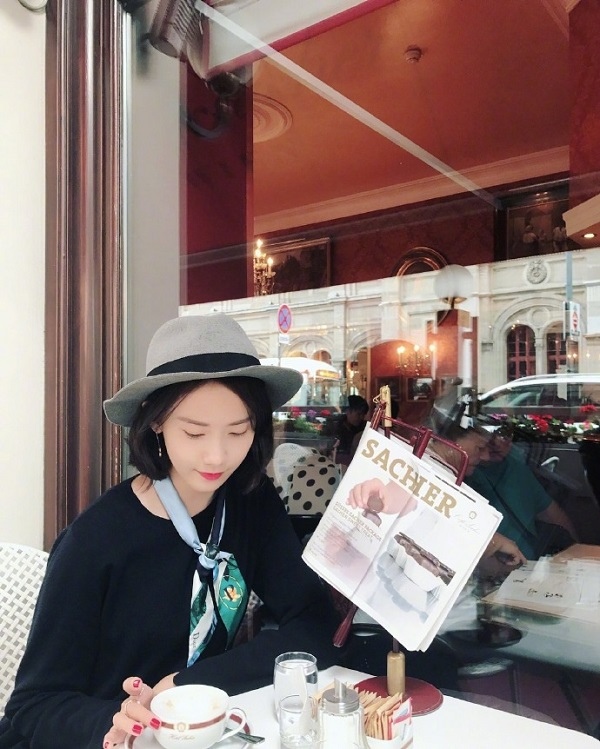 潤娥SNS發布照片 公開維也納旅途 潤娥SNS發布照片 公開維也納旅途