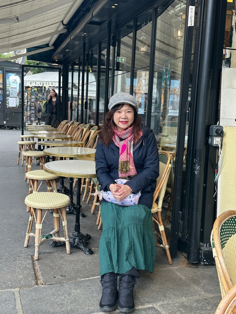 20240419荷比法(8)法國巴黎聖捷曼德珮教堂、雙叟咖啡