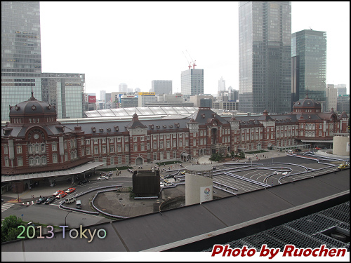 從新丸之內大樓拍東京車站