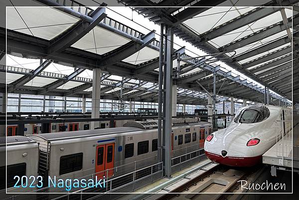 長崎車站在來線與新幹線