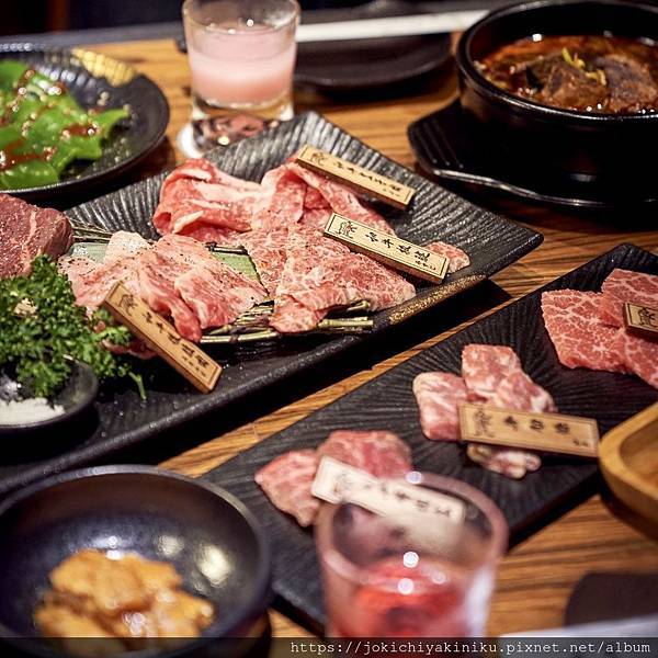 【台北燒肉】東區美食「上吉燒肉」引進日本牛肉盛合少量多樣一次吃一頭牛