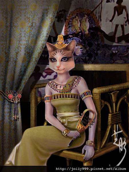 埃及貓首女神─巴絲塔特(Bastet)