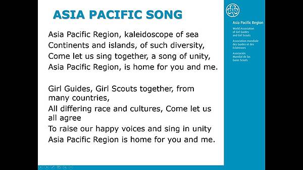 Asia Pacific Region song