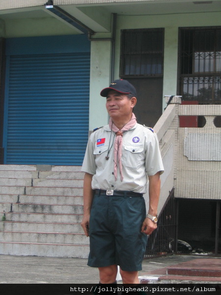 民族國中營地 -- 民族國中蔡田宏校長