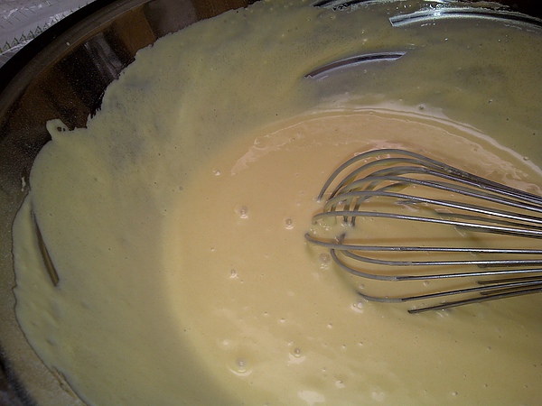 Chiffon Cake Egg Yolk Mixture