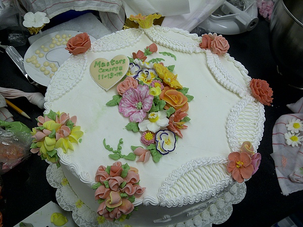 Wilton Master's Course Sample Birthday Cake