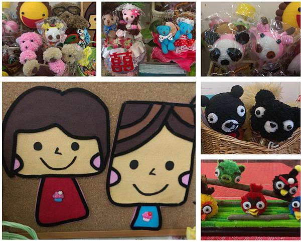 姵潔手作坊/毛線/毛根/絨球/黏土藝術創作、個人暨團體手作教學、婚禮小物