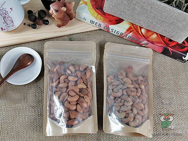 香芥末腰果和手工薑片腰果 香芥末腰果和手工薑片腰果