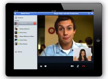 Skype for iPad