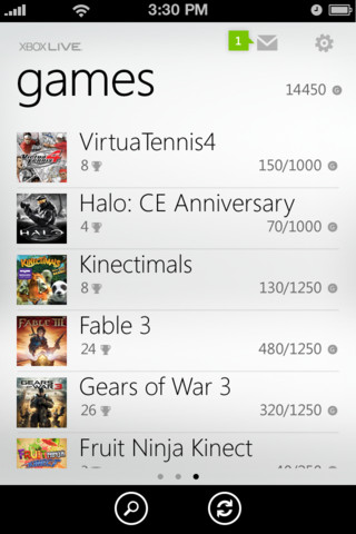 Xbox LIVE App for iPhone, iPad, iPod touch