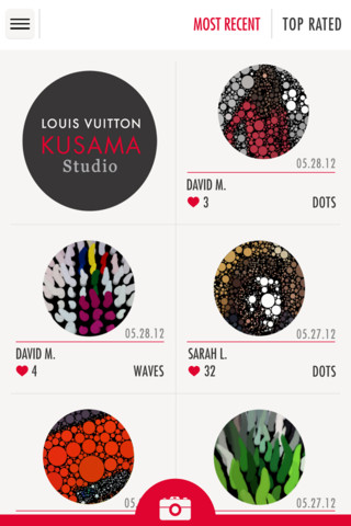 Louis Vuitton X Yayoi Kusama App