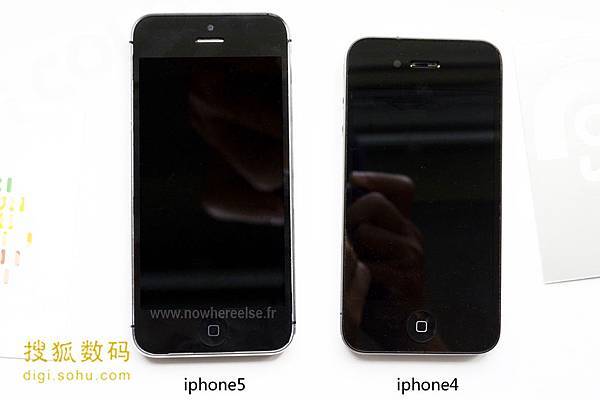 iPhone 5, 4S, 3GS 比較