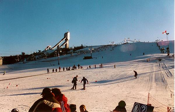某一年的冬季奧運會場