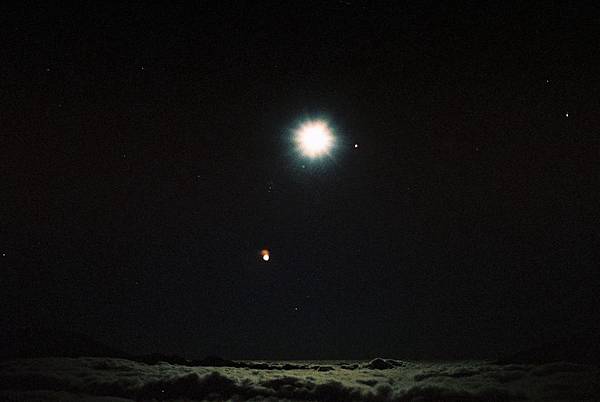 小風口夜間雲海