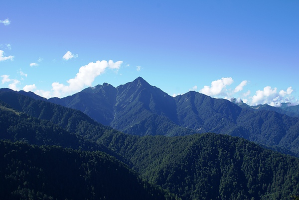 南湖南峰與巴巴山 南湖南峰與巴巴山