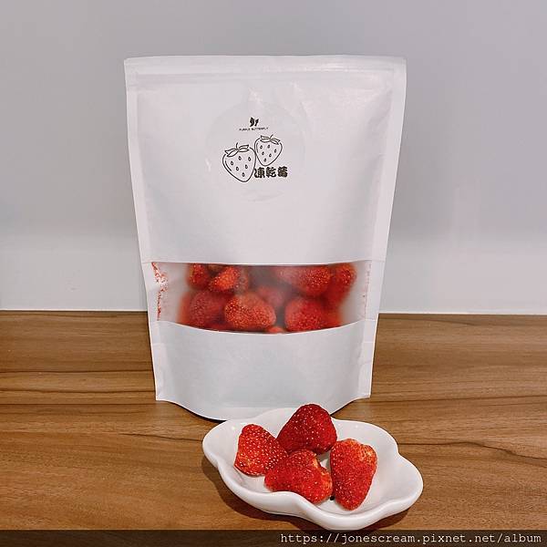 宅配║紫蝶草莓凍乾脆 韓國高質量草莓急速冷凍技術製作而成的
