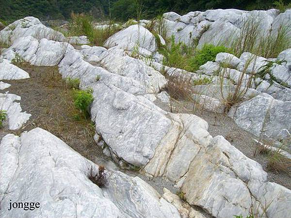 大理石岩層