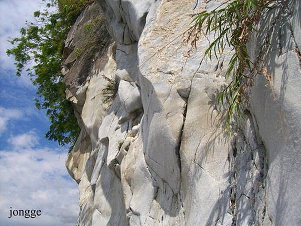 大理石岩層