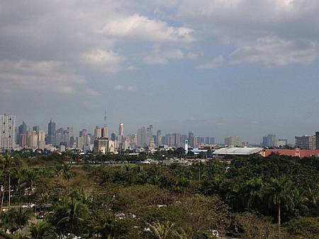 View from room of Sofitel Hotel Manila