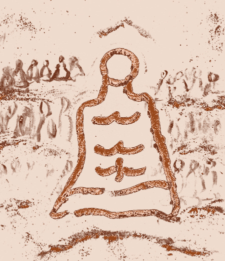 原畫/神封金印羅漢/李強生繪 原畫/神封金印羅漢/李強生繪