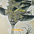Frduic Huchy海中之王 69x47cm.jpg