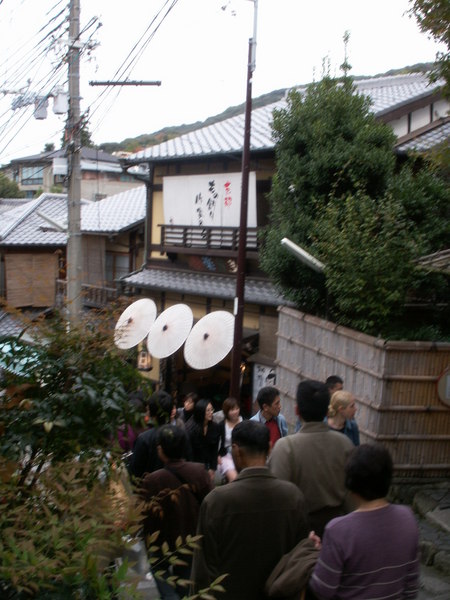 京都清水寺附近商店
