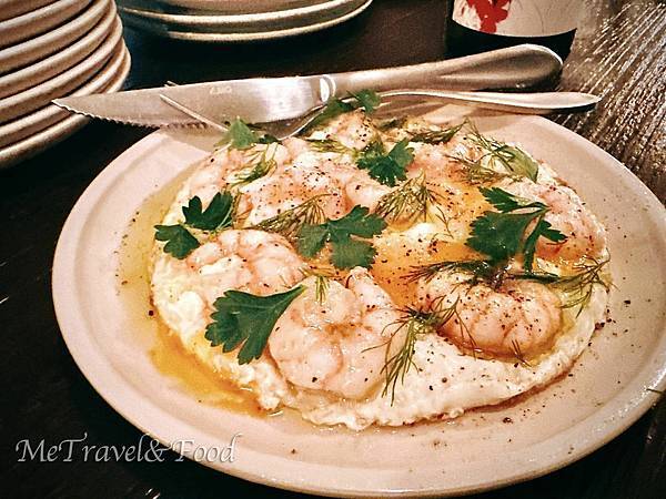 銷魂蝦仁半熟蛋🤤。 銷魂蝦仁半熟蛋🤤。