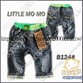 J9914173-LittleMoMo帥氣七分牛仔褲(B124款)