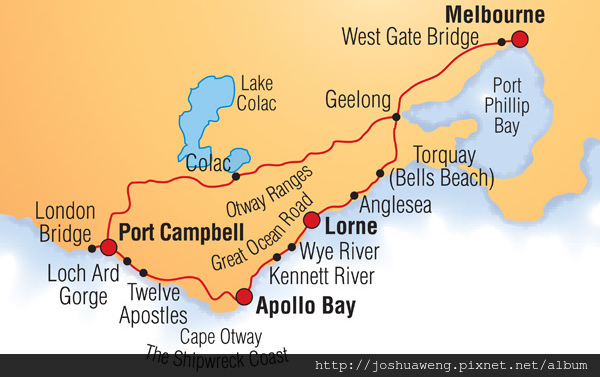 great ocean road map.bmp