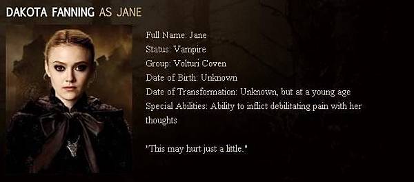 The Twilight Saga : New Moon - Jane