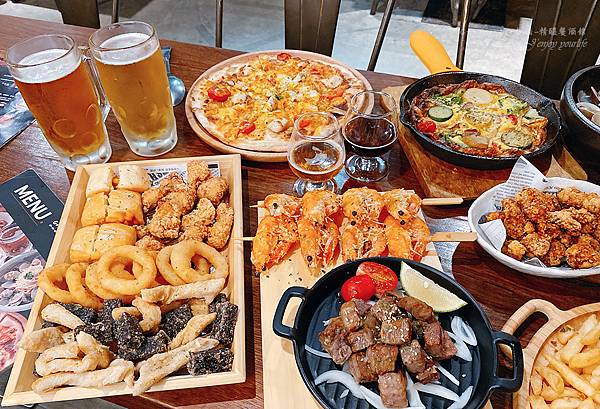 板橋美食推薦2023│G+9鮮釀啤酒餐廳(板橋三民店)運動酒吧,板橋聚會包場推薦,炸雞配啤酒最佳選擇- 34.jpg