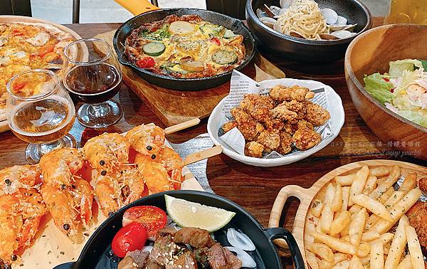 板橋美食推薦2023│G+9鮮釀啤酒餐廳(板橋三民店)運動酒吧,板橋聚會包場推薦,炸雞配啤酒最佳選擇- 35.jpg