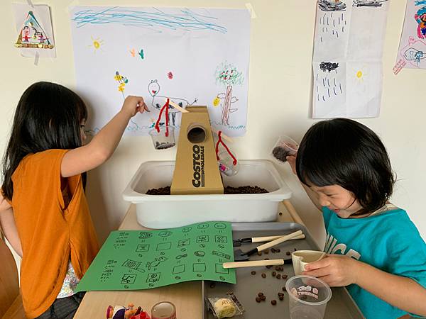 ▉親子遊戲▉自製天秤，來做重量測量吧~(5y6m、3y3m)