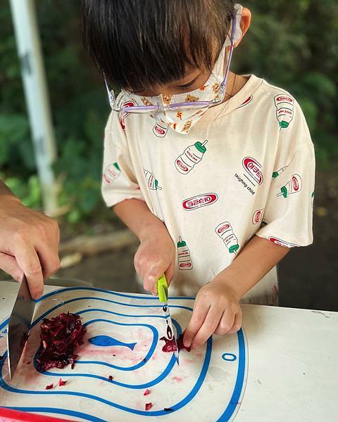 ▉土城▉ 彈藥庫劉老師自然教室。炭烤洛神花果醬吐司