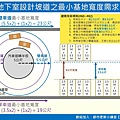 地下室設計坡道之最小基地寬度需求.JPG