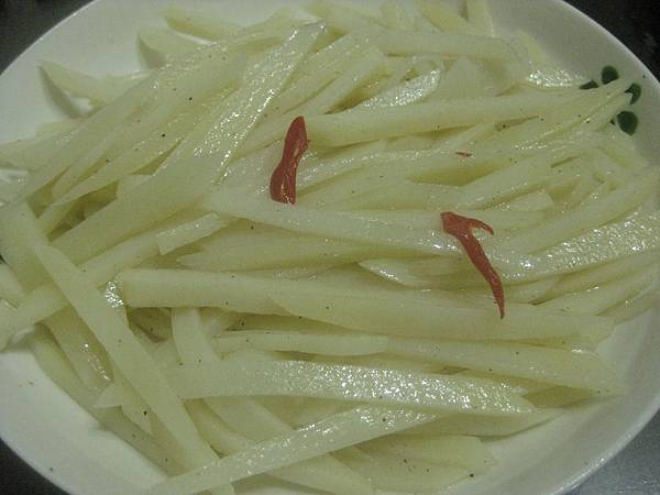 涼拌土豆絲 涼拌土豆絲