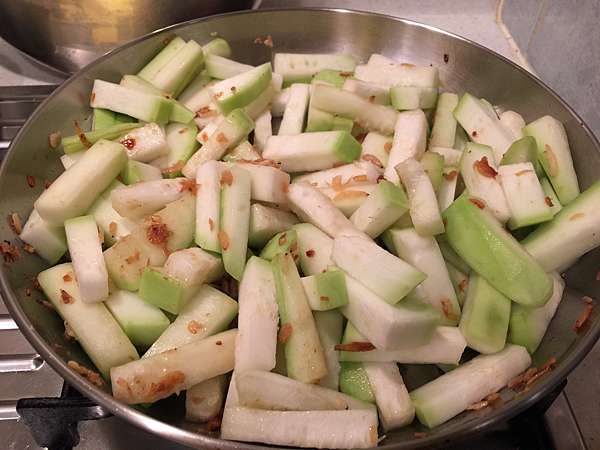 下班後的簡單料理 蔬菜料理篇 鮮炒瓠瓜 喬伊蕾蒂joylady 幸福會所 痞客邦